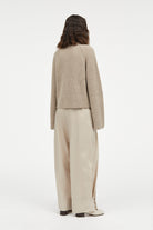 MKDT Studio Kornelle Merino Sweater LIGHT BROWN