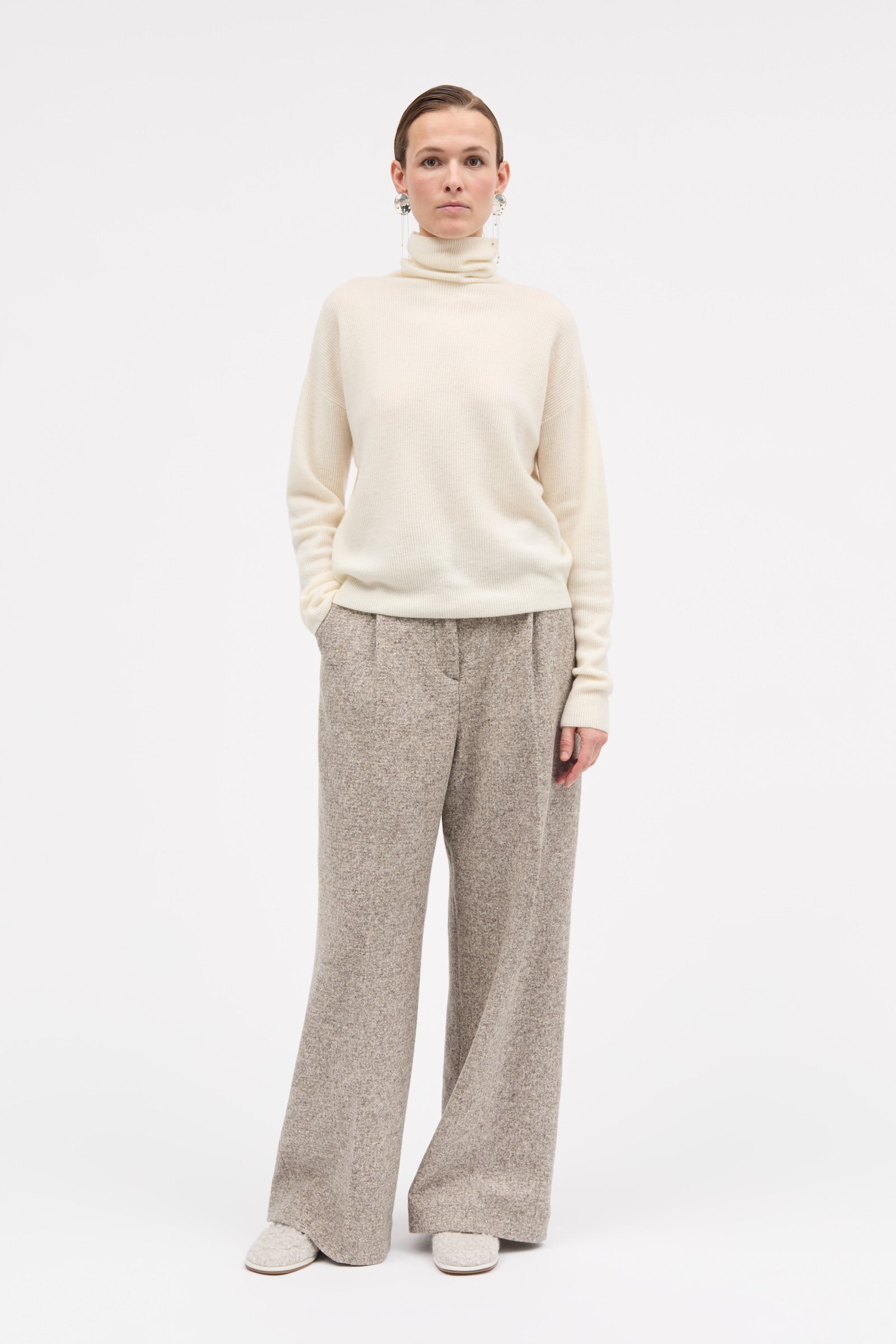 MKDT Studio Krystal Knit Sweater IVORY