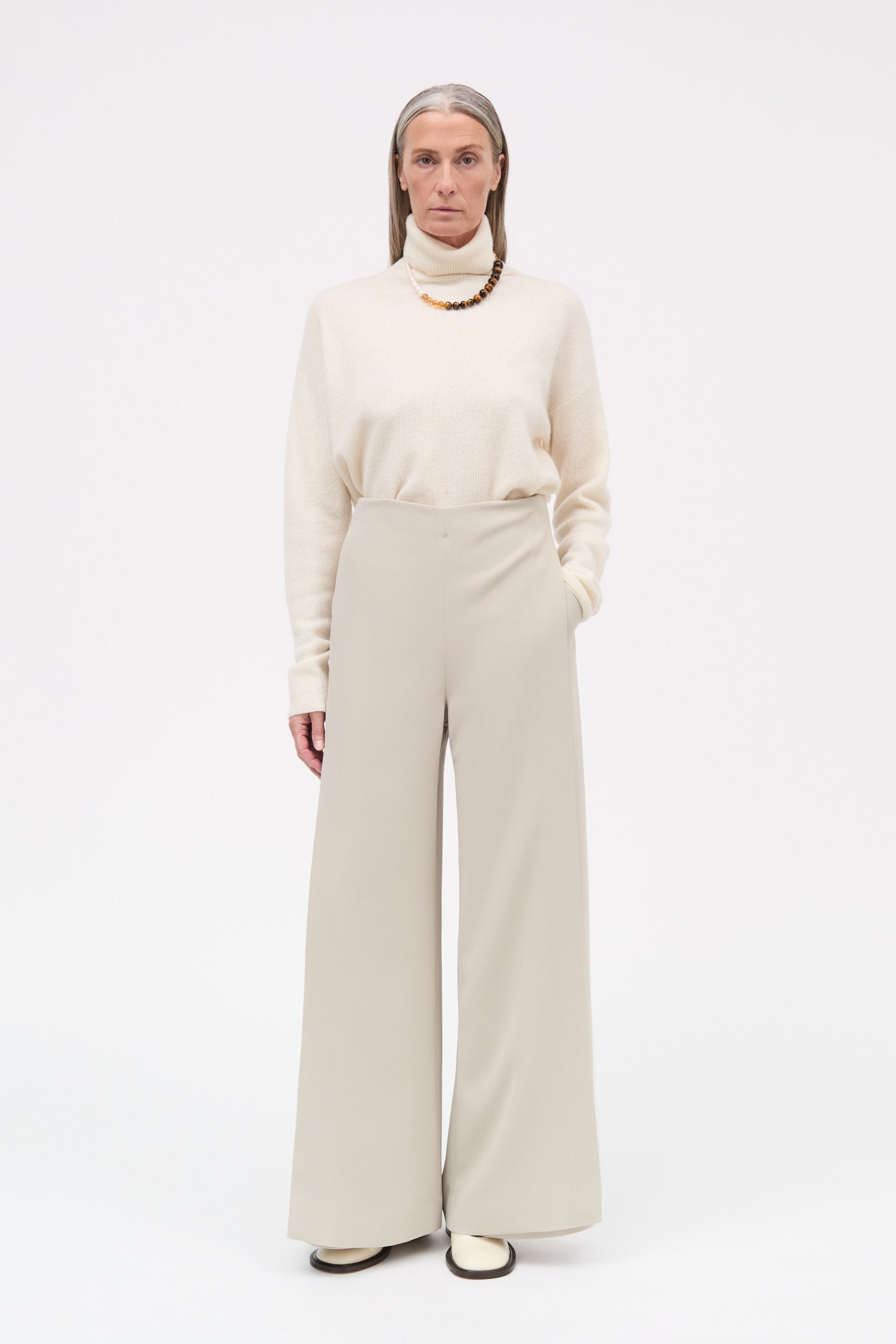 MKDT Studio Krystal Knit Sweater IVORY