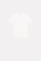 MKDT Studio LORIA HEAVY JERSEY COTTON T-Shirts WHITE