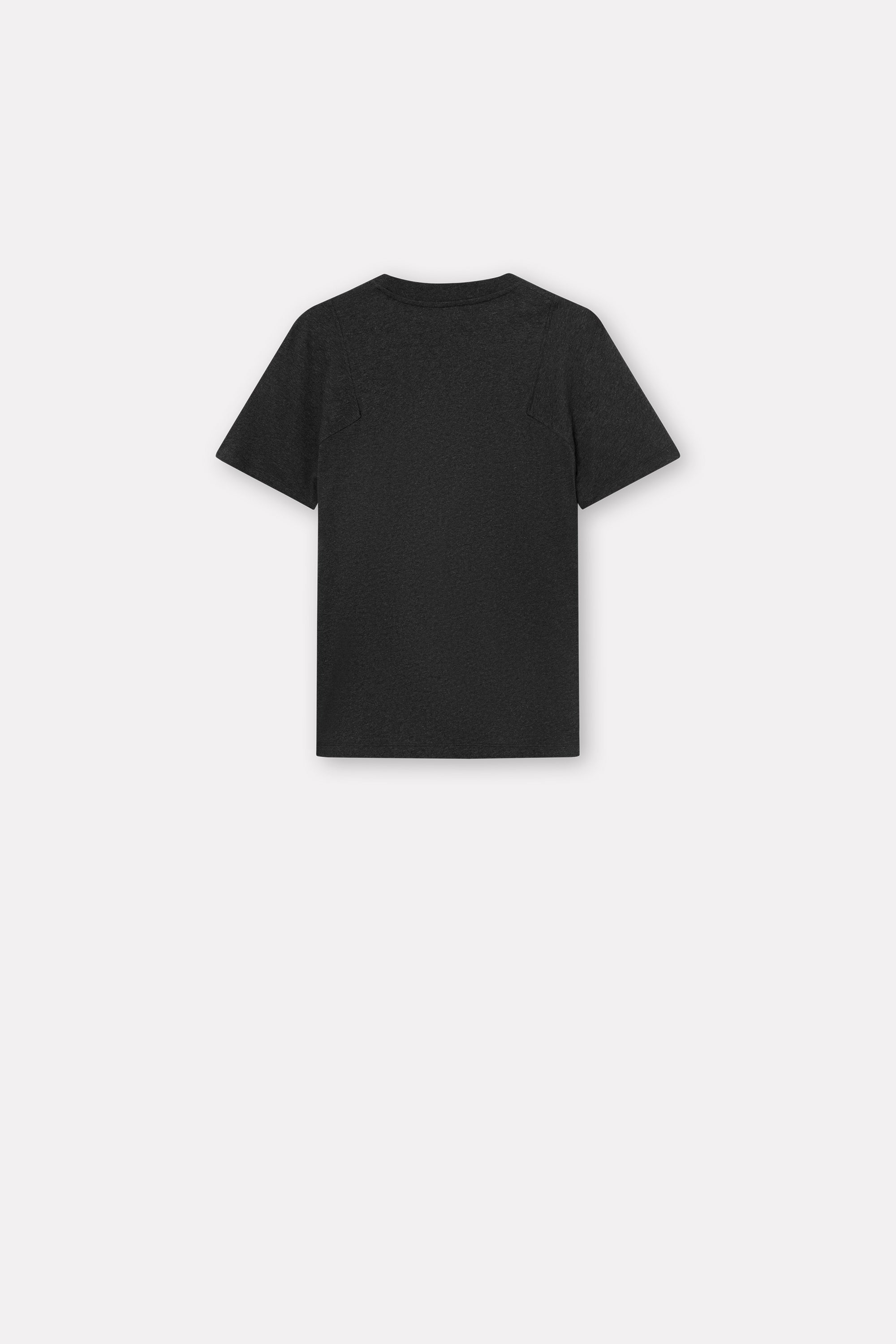MKDT Studio Laia Cotton Jersey T-Shirts DARK GREY MELANGE