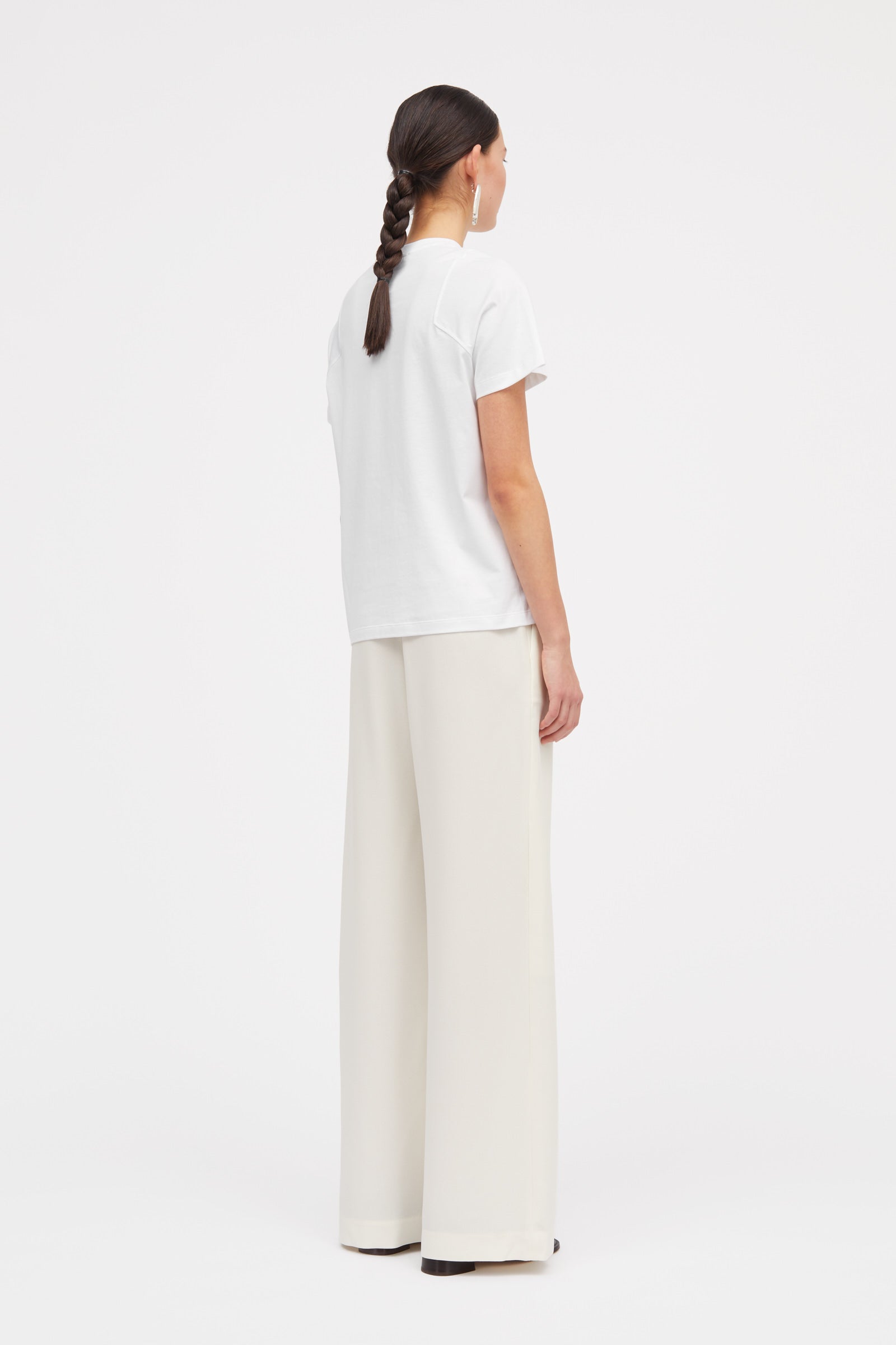MKDT Studio Laia Jersey T-Shirts WHITE
