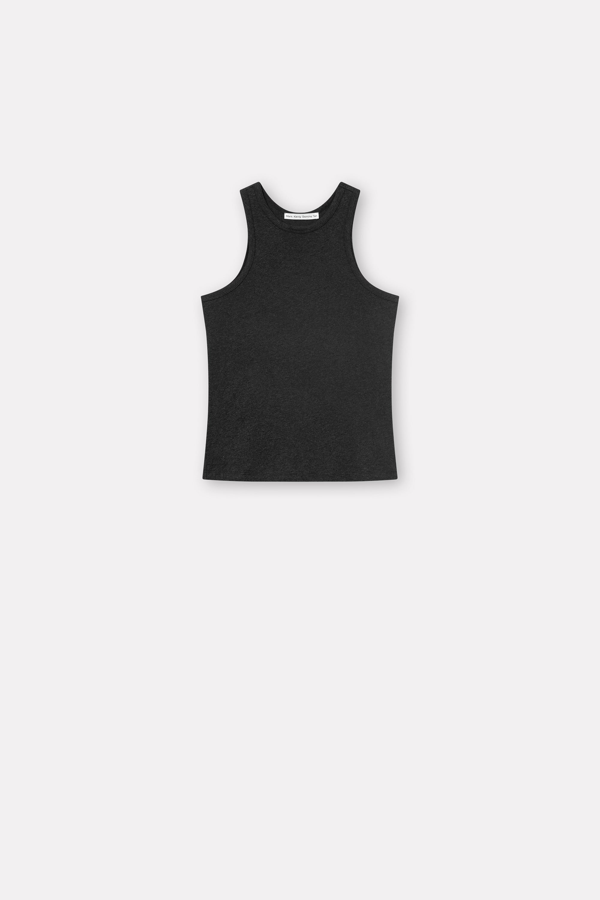 MKDT Studio Lea Cotton Jersey T-Shirts DARK GREY MELANGE