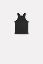 MKDT Studio Lea Cotton Jersey T-Shirts DARK GREY MELANGE