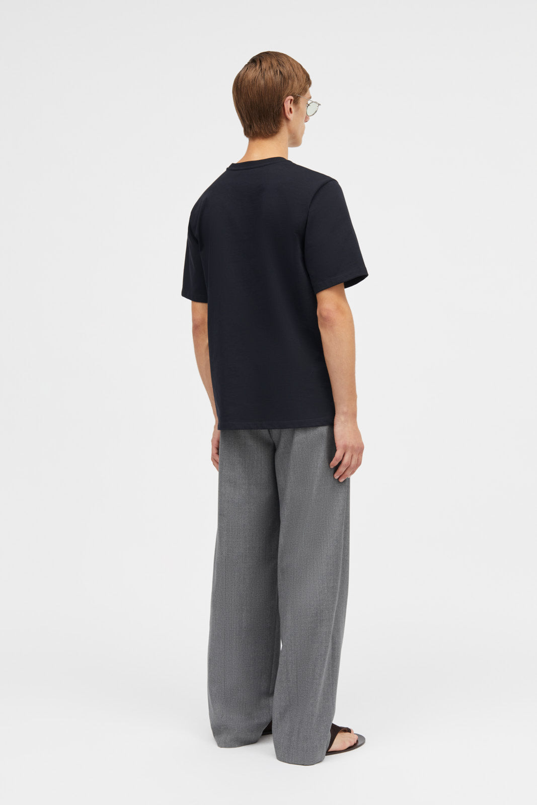 MKDT Studio Leo Heavy Cotton Jersey T-Shirts MIDNIGHT BLUE