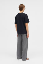 MKDT Studio Leo Heavy Cotton Jersey T-Shirts MIDNIGHT BLUE