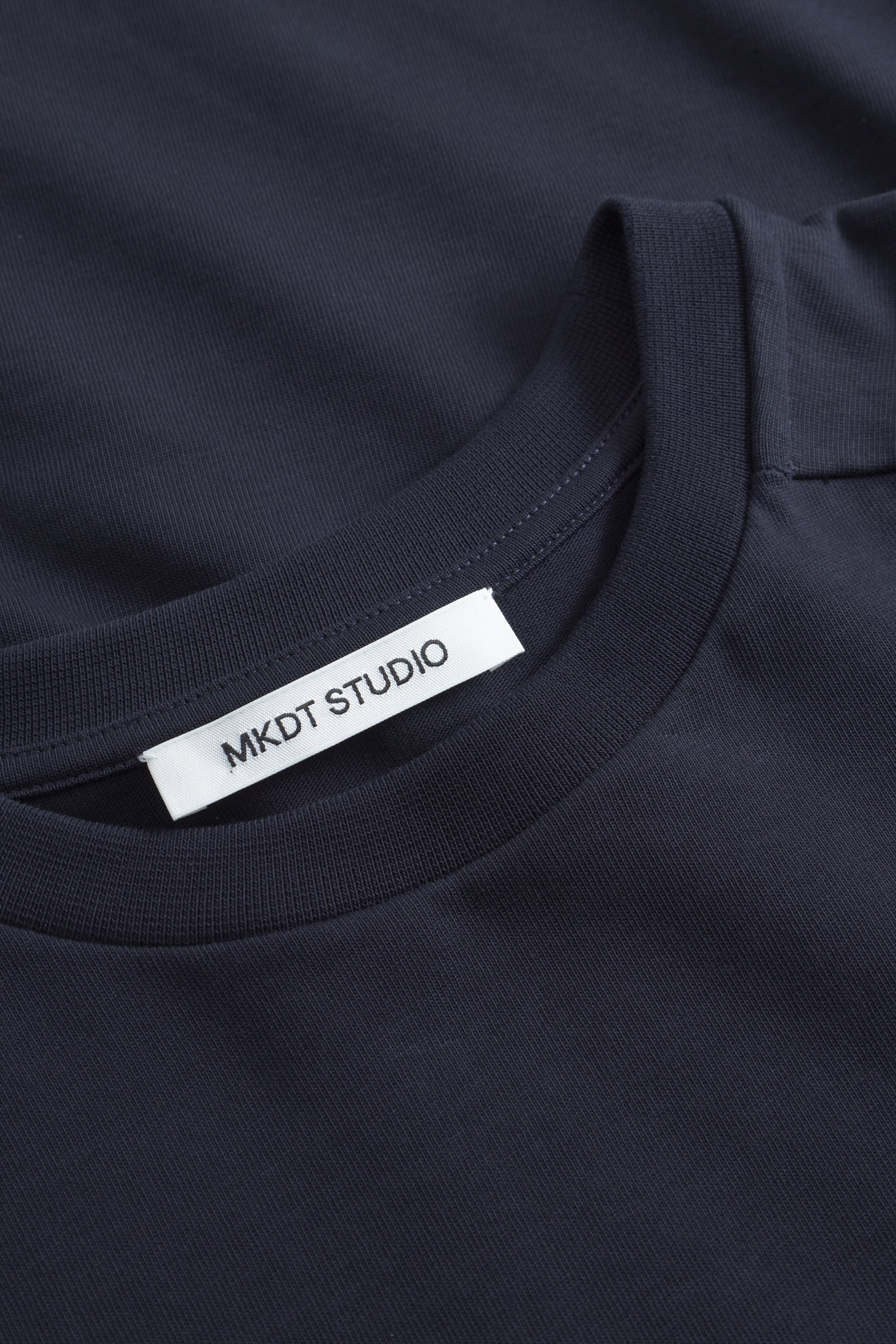 MKDT Studio Leo Heavy Cotton Jersey T-Shirts MIDNIGHT BLUE