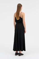 MKDT Studio NIMO CREPE GEORGETTE Skirts BLACK