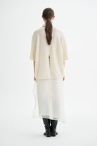 MKDT Studio NIRI SILK ORGANZA Skirts IVORY QUARTZ