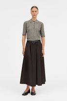 MKDT Studio NOVO MKDT SIGNATUREPOPLIN Skirts AFTER DARK