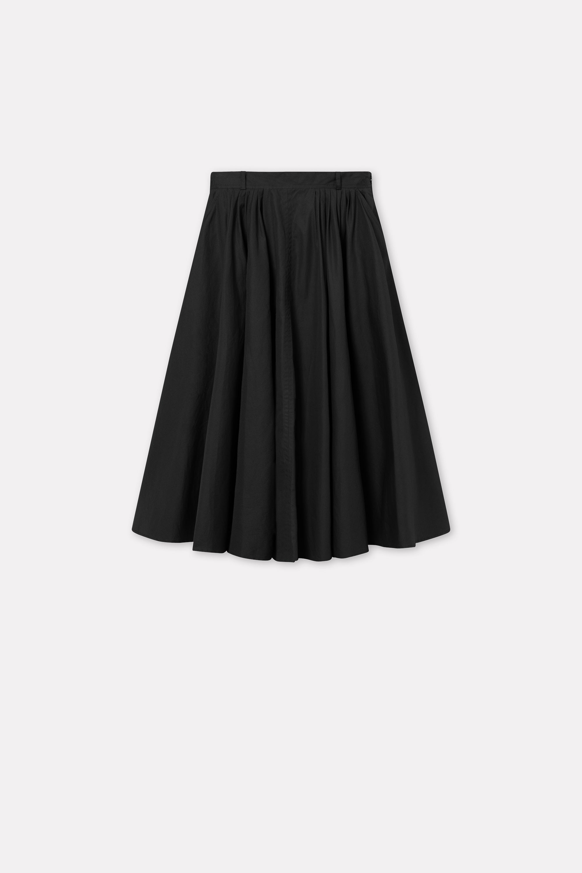 MKDT Studio Novo Mkdt Signaturepoplin Skirts BLACK