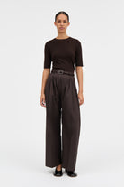 MKDT Studio PAJI MKDT SIGNATUREPOPLIN Pants AFTER DARK