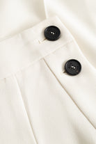 MKDT Studio PANNE CREPE GEORGETTE Pants IVORY