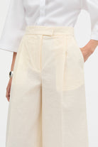 MKDT Studio PETRITA CRISP TECH Pants ECRU