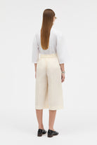 MKDT Studio PETRITA CRISP TECH Pants ECRU
