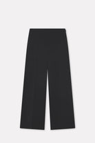 Mark Kenly Domino Tan Pallas Crepe Georgette Pants BLACK