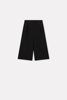 MKDT Studio Petrita Crepe Georgette Shorts BLACK