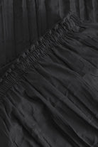 Mark Kenly Domino Tan Pinola-atelier Pleated Cotton Tech Pants BLACK