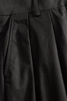 MKDT Studio Polar Half Panama Pants BLACK