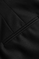 MKDT Studio Priska Eco Wool Twill Pants BLACK