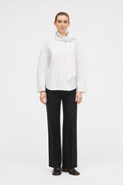 MKDT Studio Priska Eco Wool Twill Pants BLACK