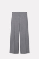 Mark Kenly Domino Tan Priska Light Wool Pants GREY MELANGE