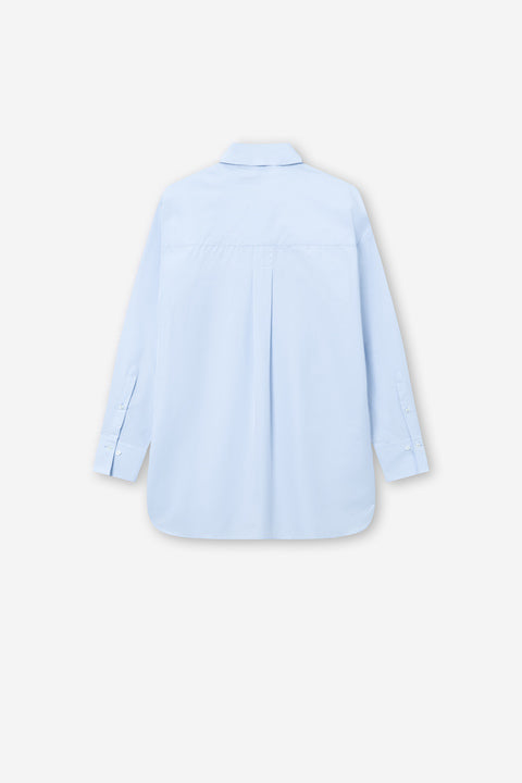 MKDT Studio Sevasti Poplin Shirts LIGHT BLUE