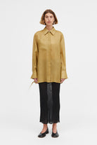 MKDT Studio Sigga Shirt Shirts GOLD OLIVE
