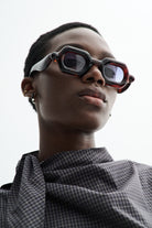 MKDT Studio TASH CHECK POPLIN Shirts CHARCOAL CHECK