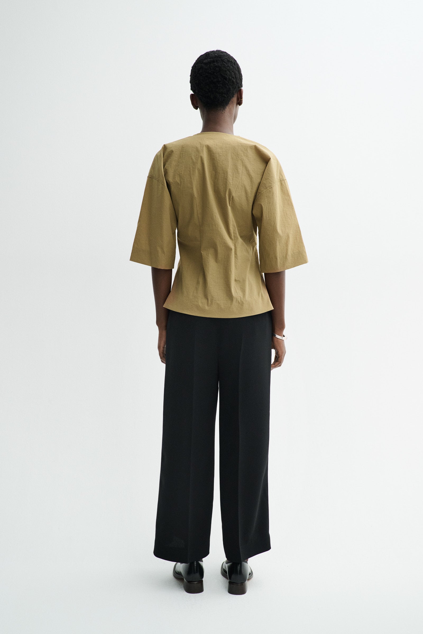MKDT Studio TATE CRISP TECH Shirts OCRE