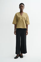 MKDT Studio TATE CRISP TECH Shirts OCRE