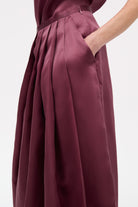 MKDT Studio Tasha-atelier Silk Blouses BERRY