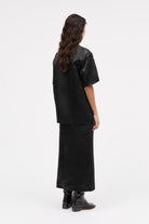 MKDT Studio Toshi-atelier Silk Blouses BLACK