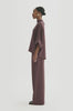 MKDT Studio BAILEE CREPE GEORGETTE Blouses BURGUNDY