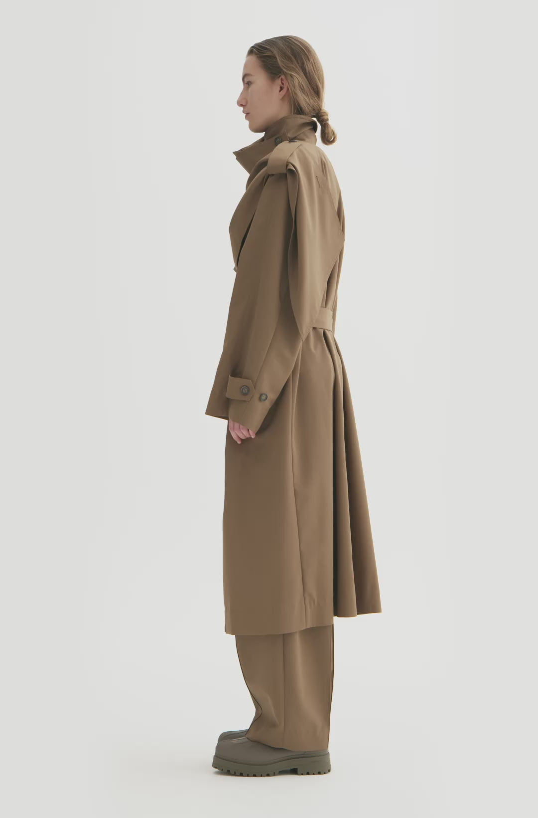 MKDT Studio CICELY WOOL TECH Coats WOOD