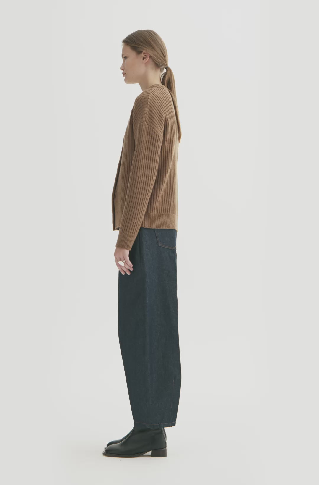 MKDT Studio KATHENA MERINO Sweater WALNUT